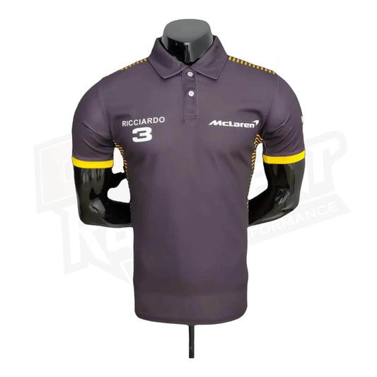 2022 McLaren Daniel Ricciardo Formula One Polo Shirt - Dash Racegear