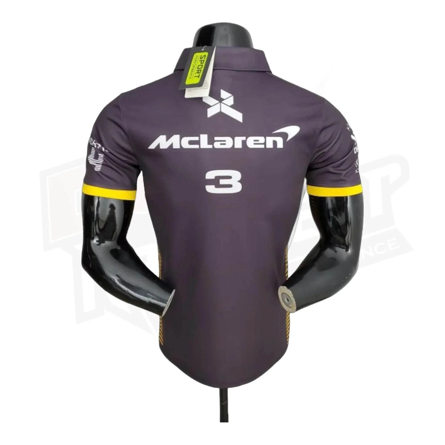 2022 McLaren Daniel Ricciardo Formula One Polo Shirt - Dash Racegear