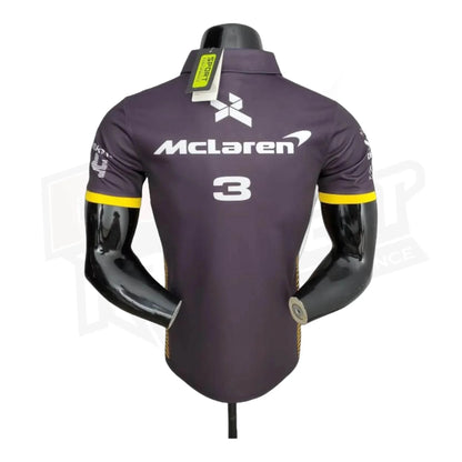 2022 McLaren Daniel Ricciardo Formula One Polo Shirt - Dash Racegear