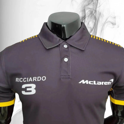 2022 McLaren Daniel Ricciardo Formula One Polo Shirt - Dash Racegear
