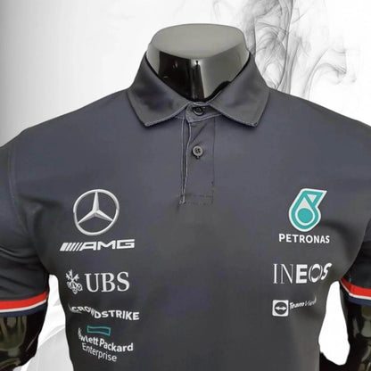 2022 Mercedes Formula One Polo Shirt - Dash Racegear