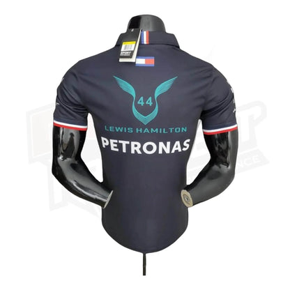 2022 Mercedes Lewis Hamilton F1 Polo Shirt - Dash Racegear