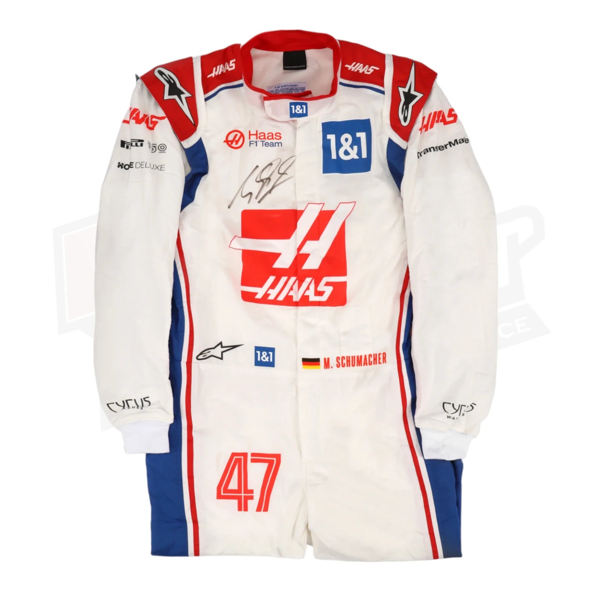 2022 Mick Schumacher Haas F1 Team Replica Race Suit - Dash Racegear
