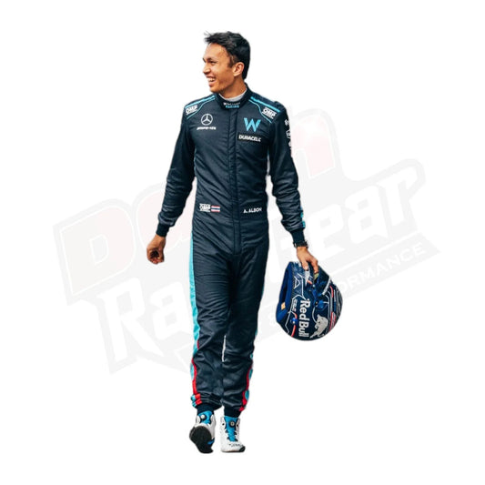 2022 New Alexander Albon F1 Race Suit KIDS Williams Racing - Dash Racegear