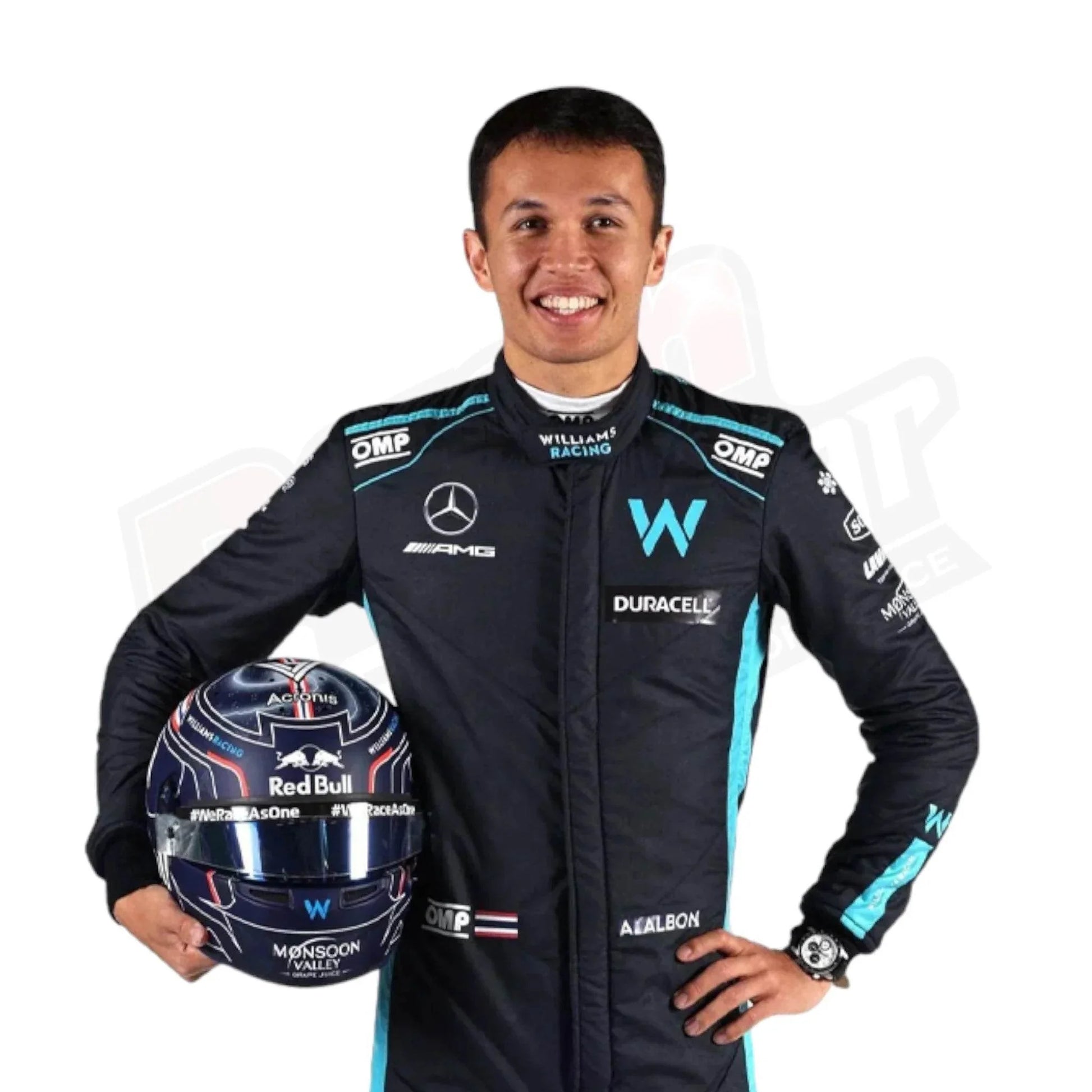 2022 New Alexander Albon F1 Race Suit KIDS Williams Racing - Dash Racegear