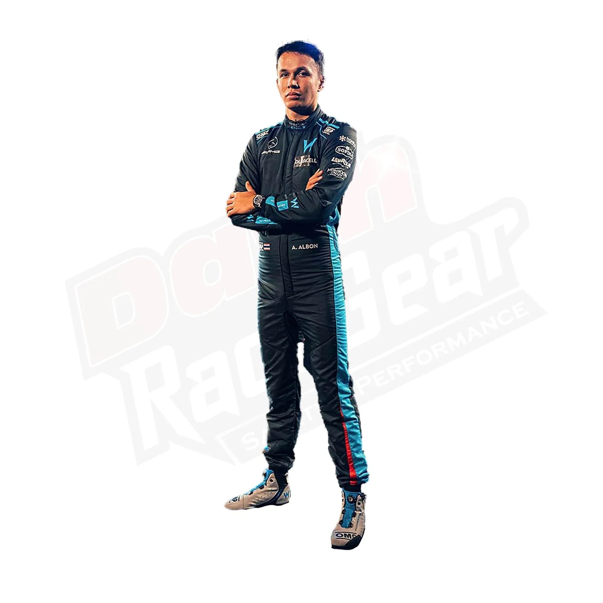 2022 New Alexander Albon F1 Race Suit KIDS Williams Racing - Dash Racegear