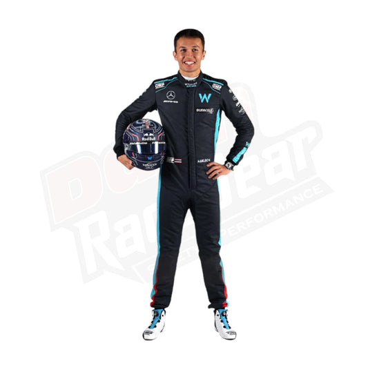2022 New Alexander Albon F1 Race Suit Williams Racing - Dash Racegear