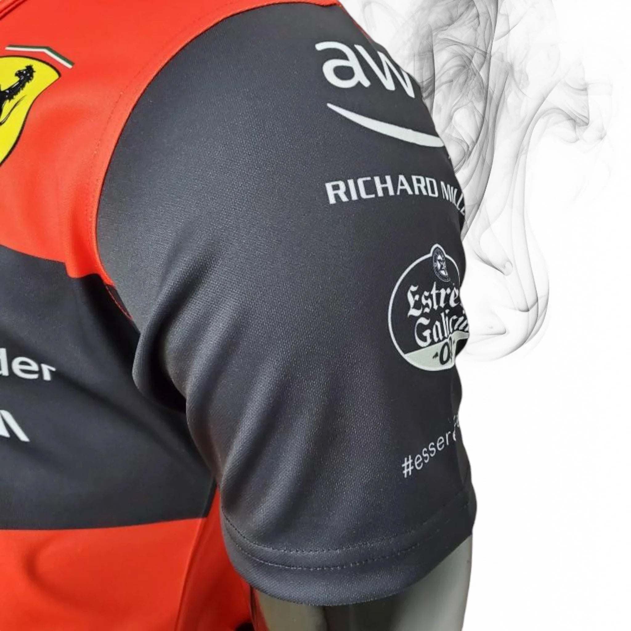 2022 New Ferrari F1 Racing Polo Shirt - Dash Racegear