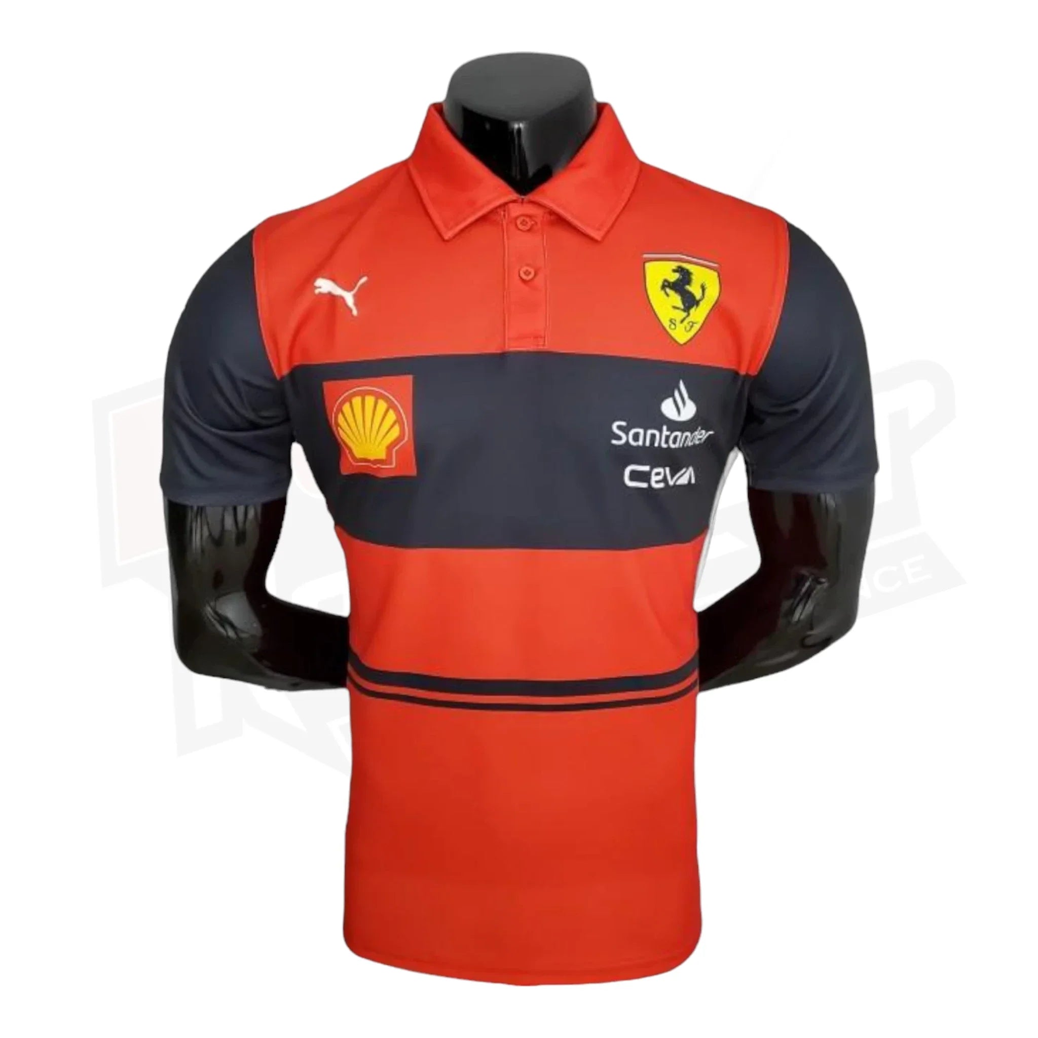 2022 New Ferrari F1 Racing Polo Shirt - Dash Racegear