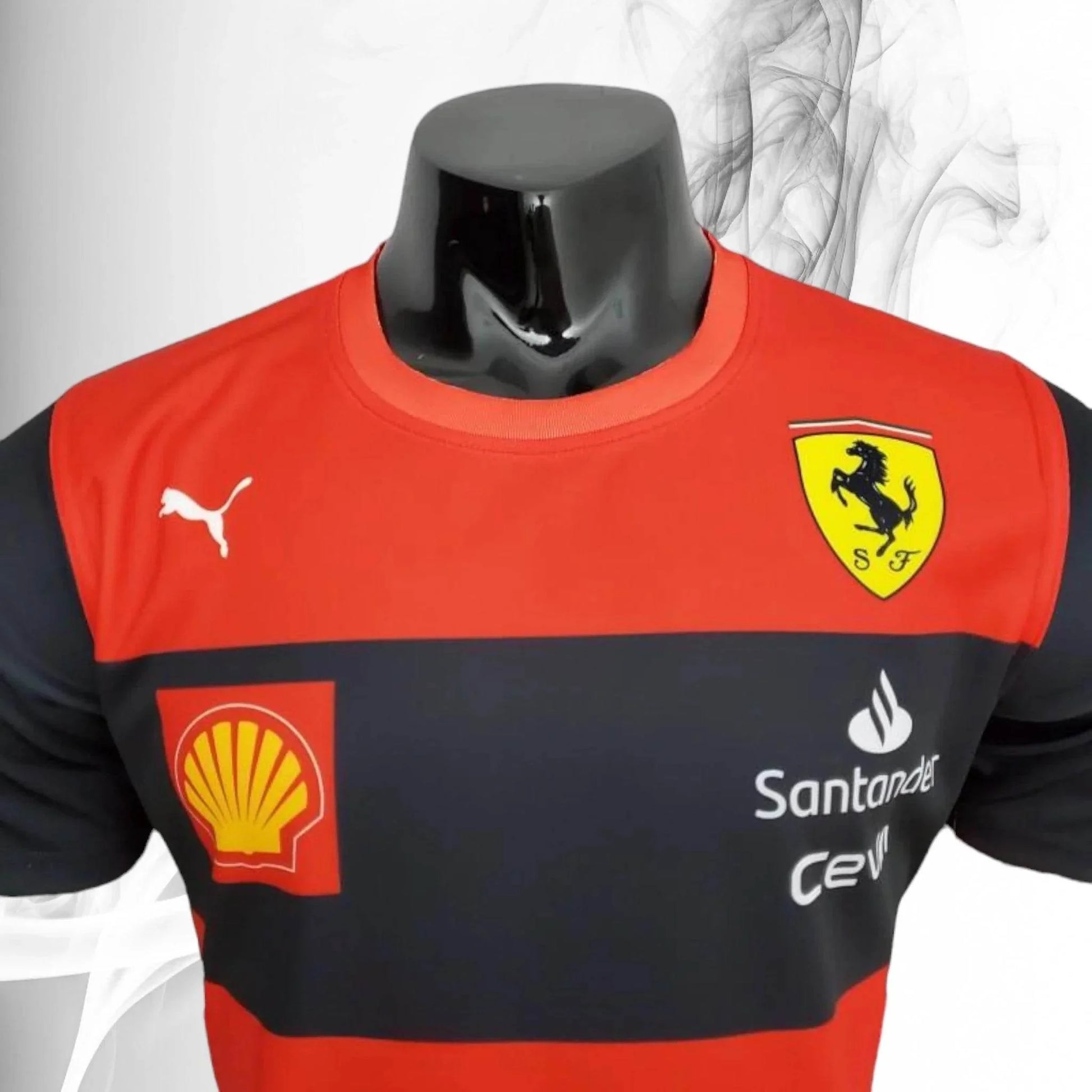 2022 New Ferrari Charles Leclecr F1 Racing T-Shirt - Dash Racegear