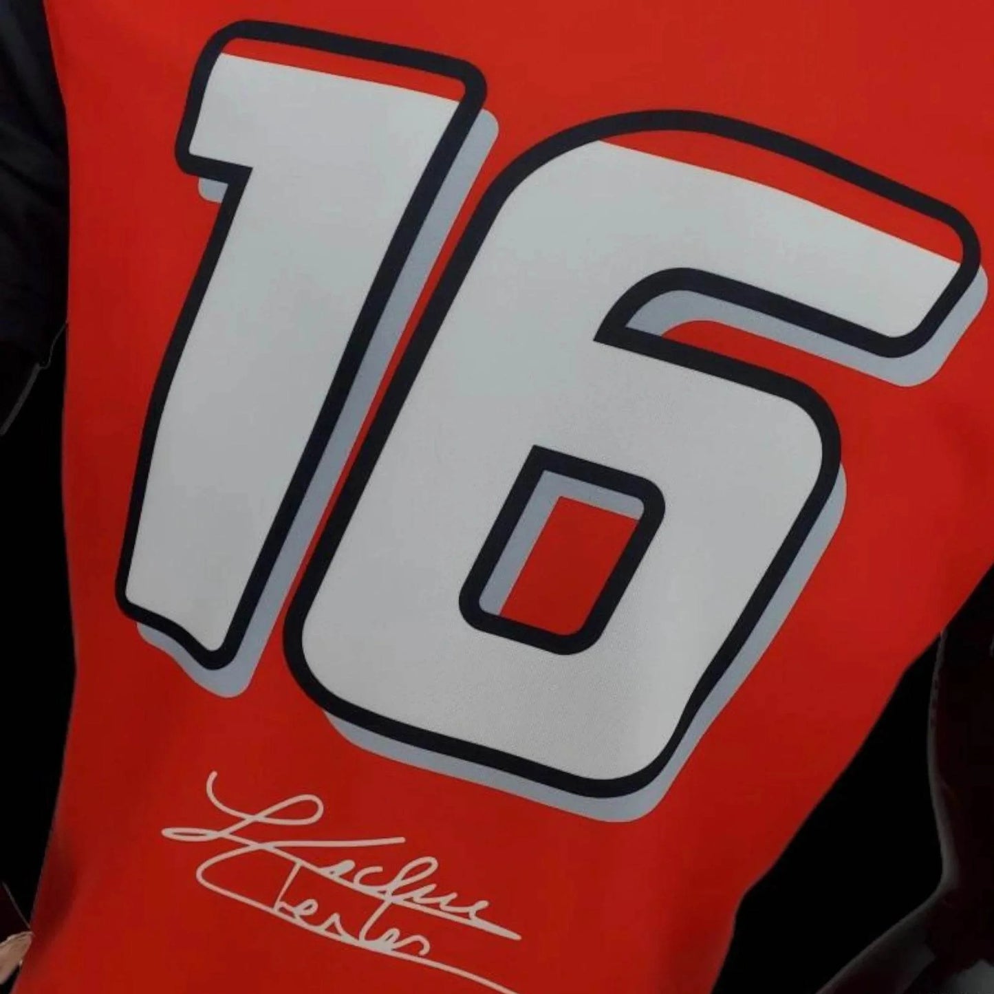 2022 New Ferrari Charles Leclecr F1 Racing T-Shirt - Dash Racegear