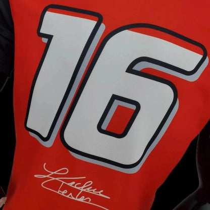 2022 New Ferrari Charles Leclecr F1 Racing T-Shirt - Dash Racegear