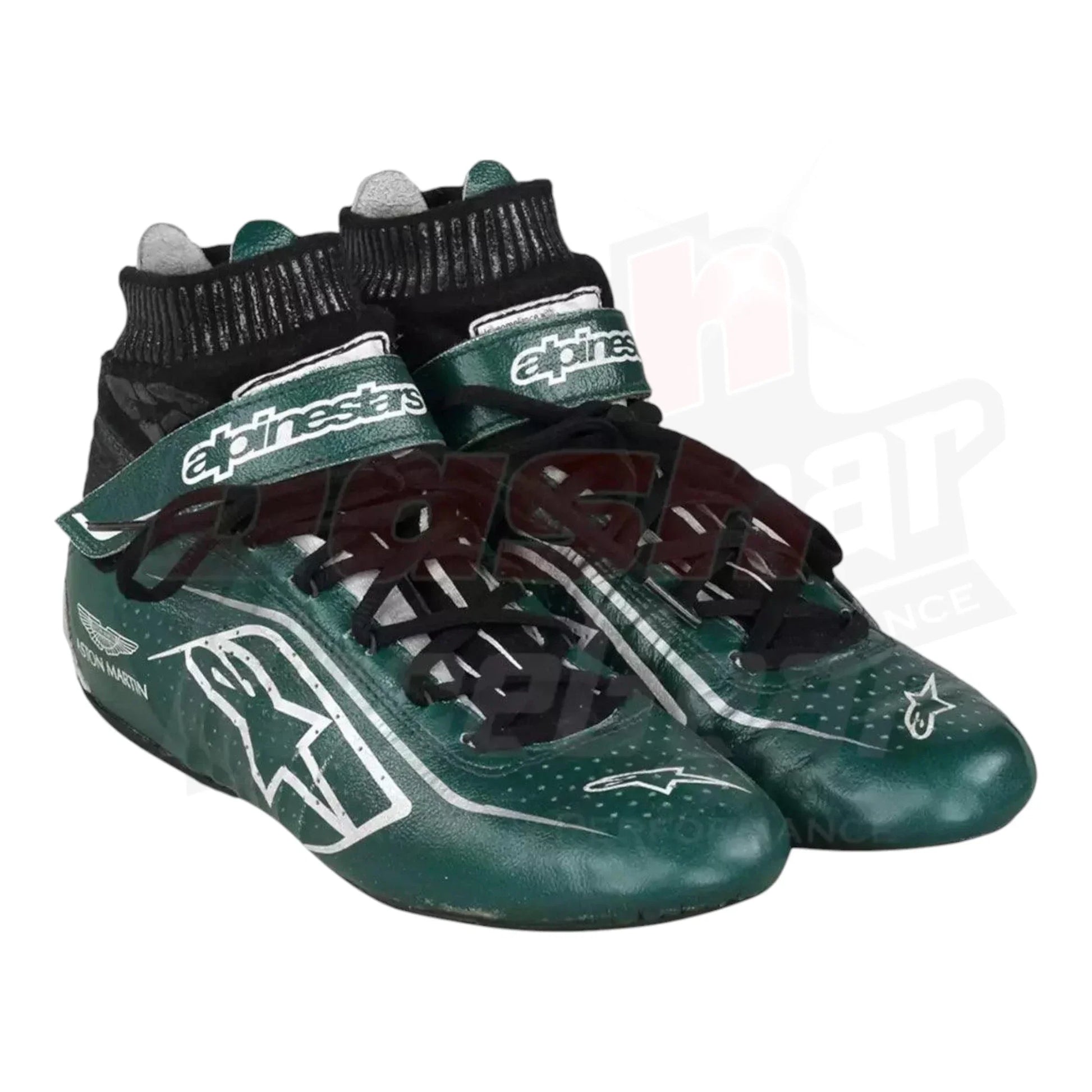 2022 Nico Hülkenberg Aston Martin F1 Race Boots  - Dash Racegear