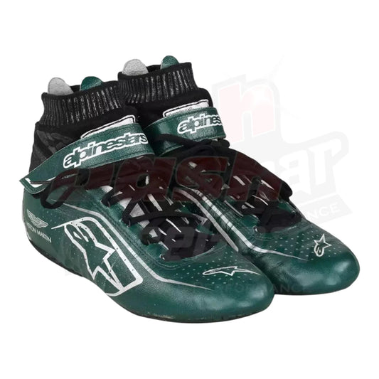 2022 Nico Hülkenberg Aston Martin F1 Race Boots  - Dash Racegear