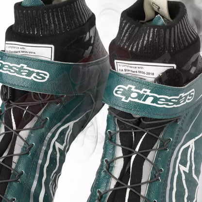 2022 Nico Hülkenberg Aston Martin F1 Race Boots  - Dash Racegear