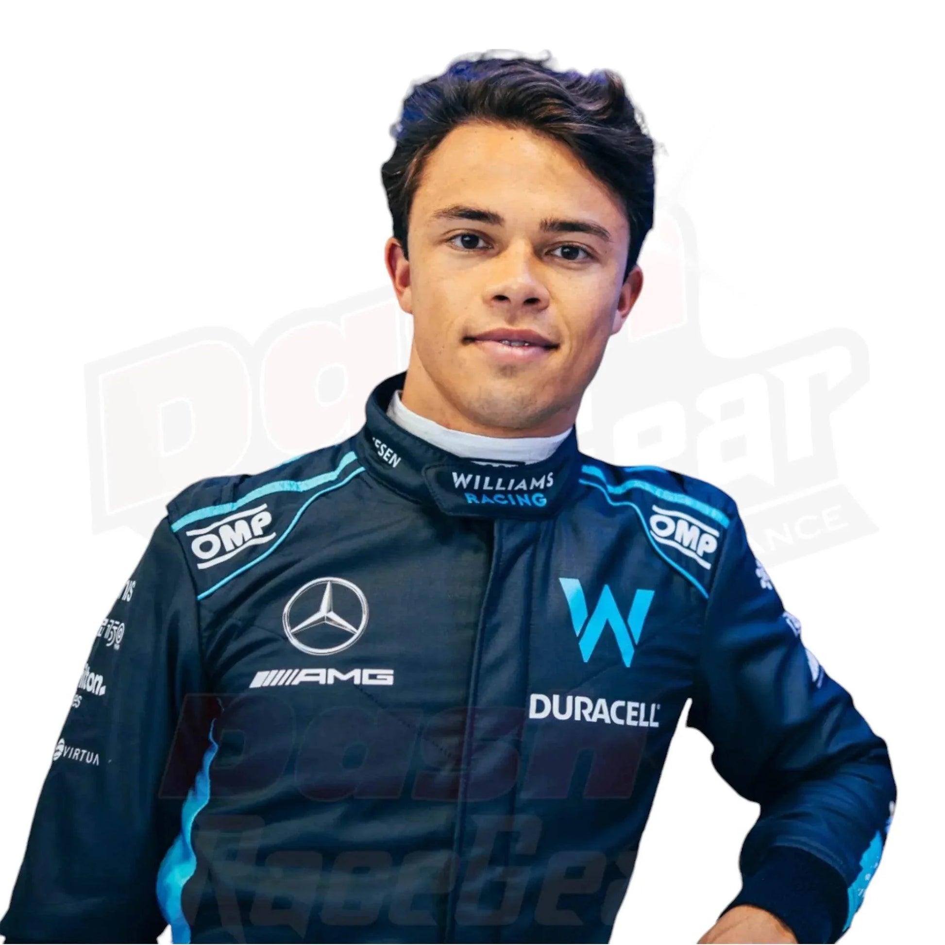 2022 Nyck de Vries Williams Racing F1 Race Suit KIDS _ Italian Grand Prix - Dash Racegear
