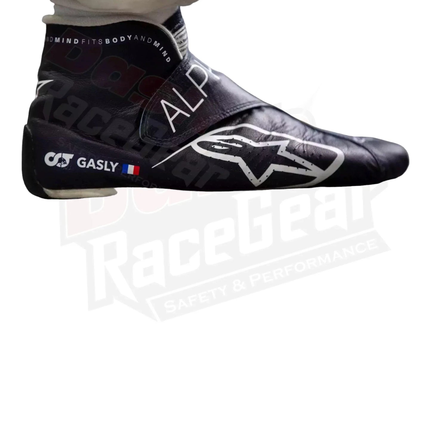 2022 Pierre Gasly Alphatauri Scuderia F1 Race Boots - Dash Racegear