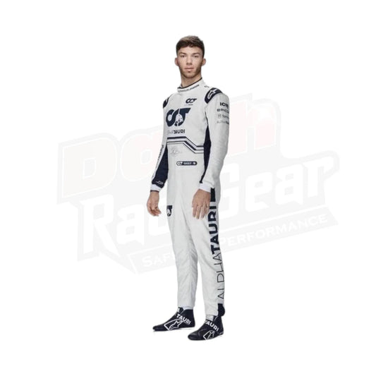 2022 Pierre Gasly Scuderia AlphaTauri F1 Race Suit KIDS - Dash Racegear
