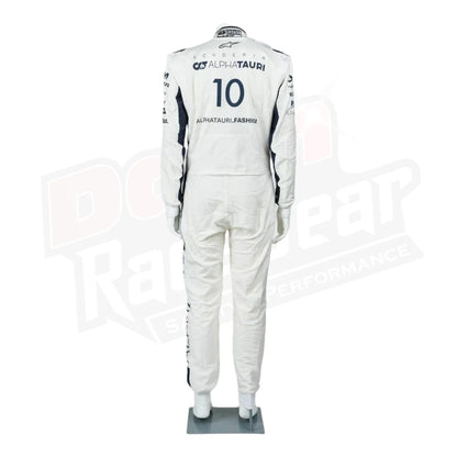 2022 Pierre Gasly Scuderia AlphaTauri F1 Race Suit - Dash Racegear