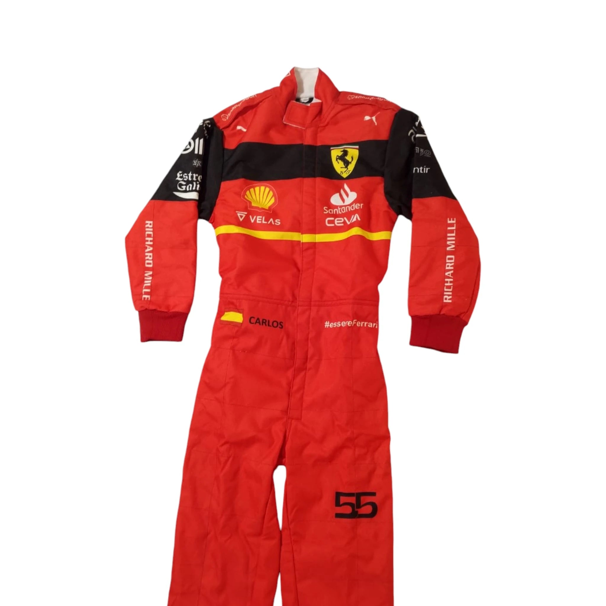 2022 Scuderia Ferrari Carlos Sainz F1 Race Suit