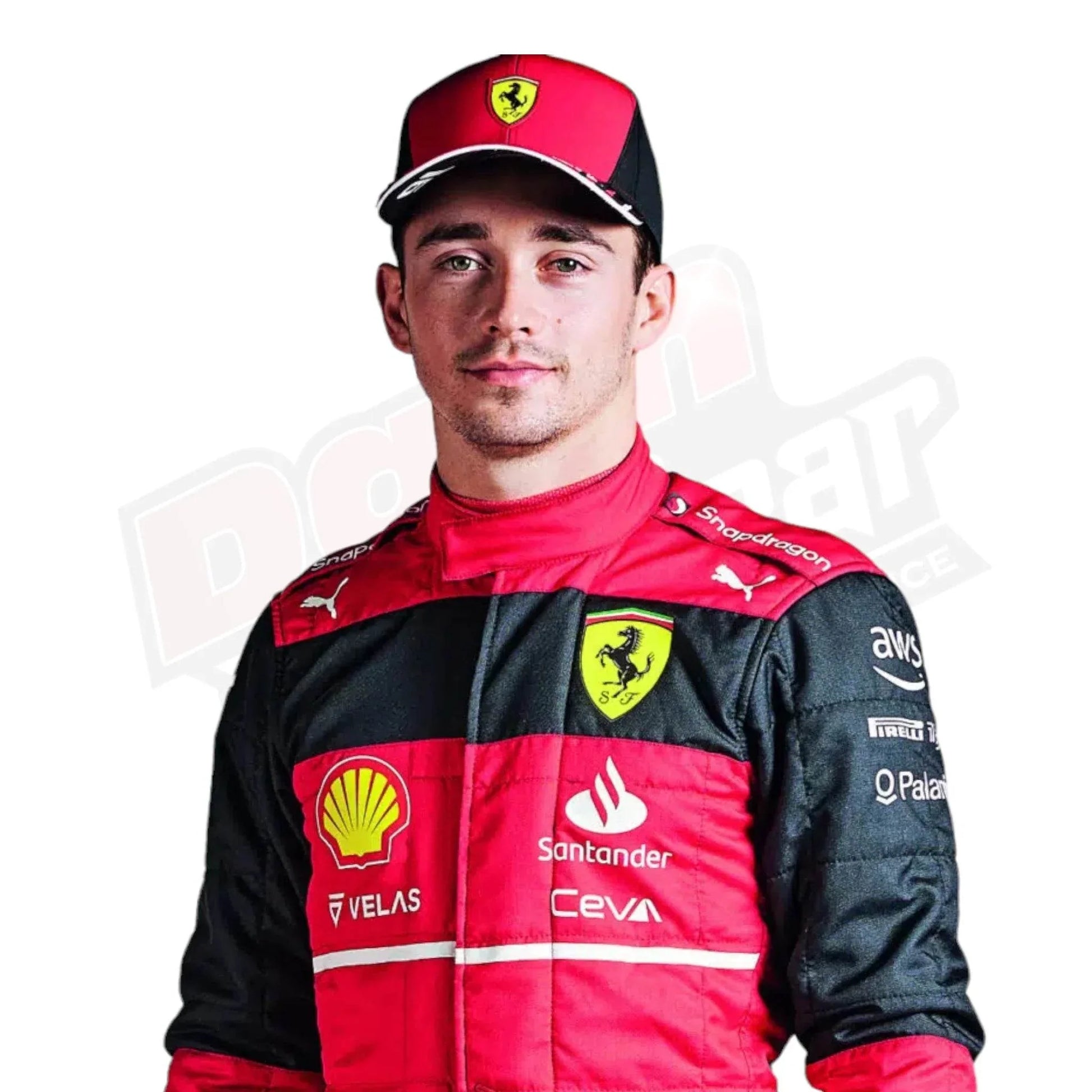 2022 Scuderia Ferrari Carlos Sainz F1 Race Suit - Dash Racegear