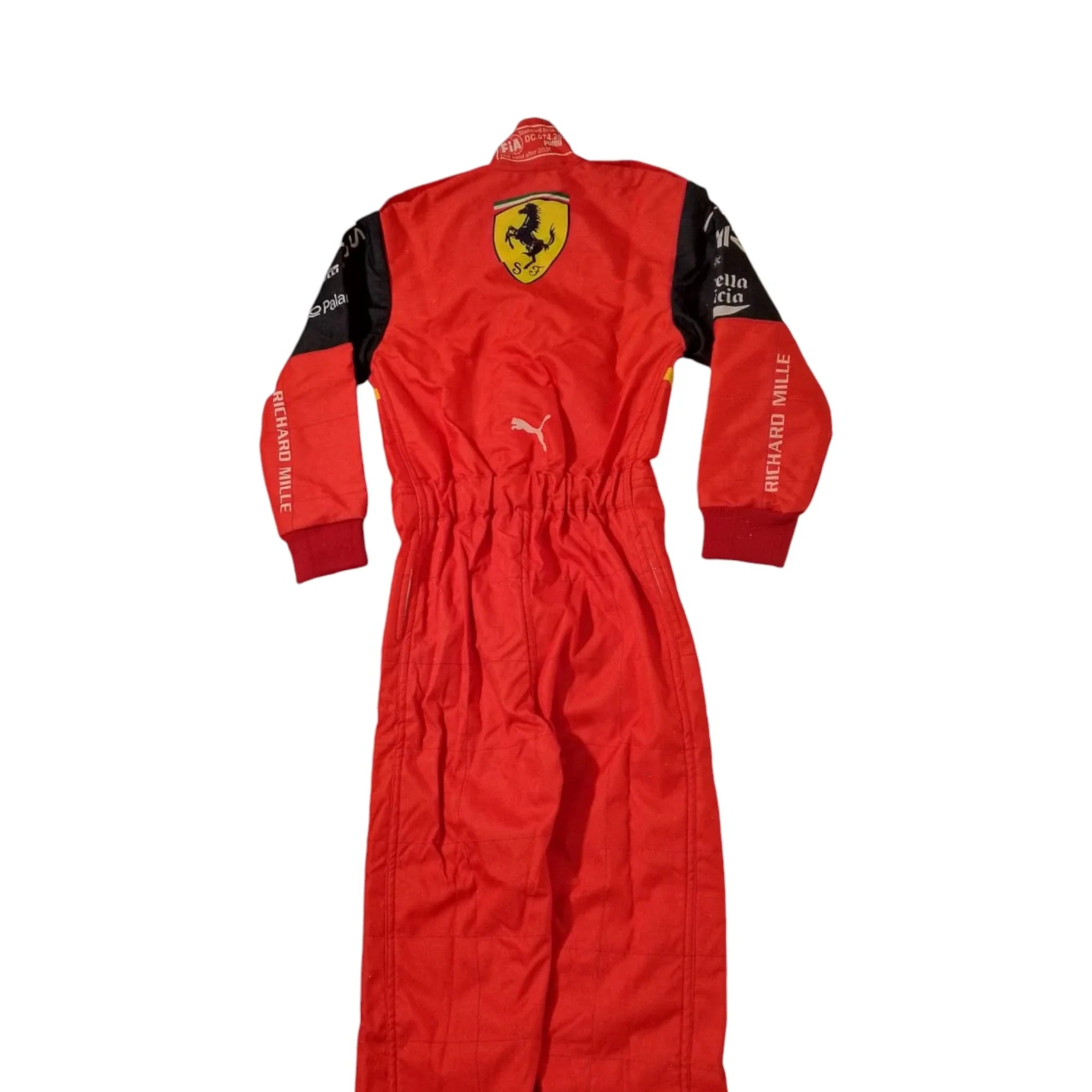 2022 Scuderia Ferrari Carlos Sainz F1 Race Suit - Dash Racegear
