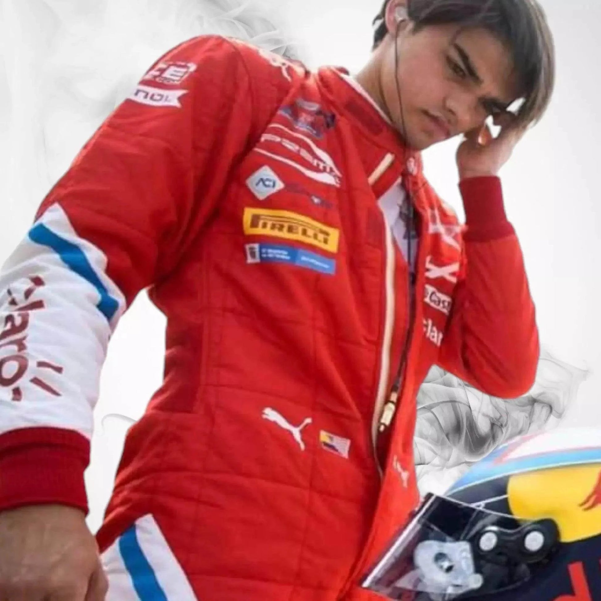 2022 Sebastián Montoya Hitech Pulse-Eight suit - Dash Racegear