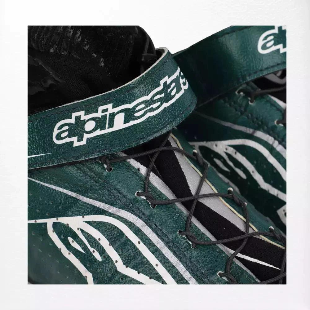 Sebastian Vettel 2022 Aston Martin F1 Team Race Boots - Dash Racegear