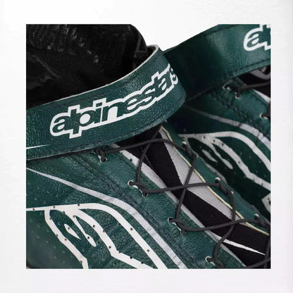Sebastian Vettel 2022 Aston Martin F1 Team Race Boots - Dash Racegear