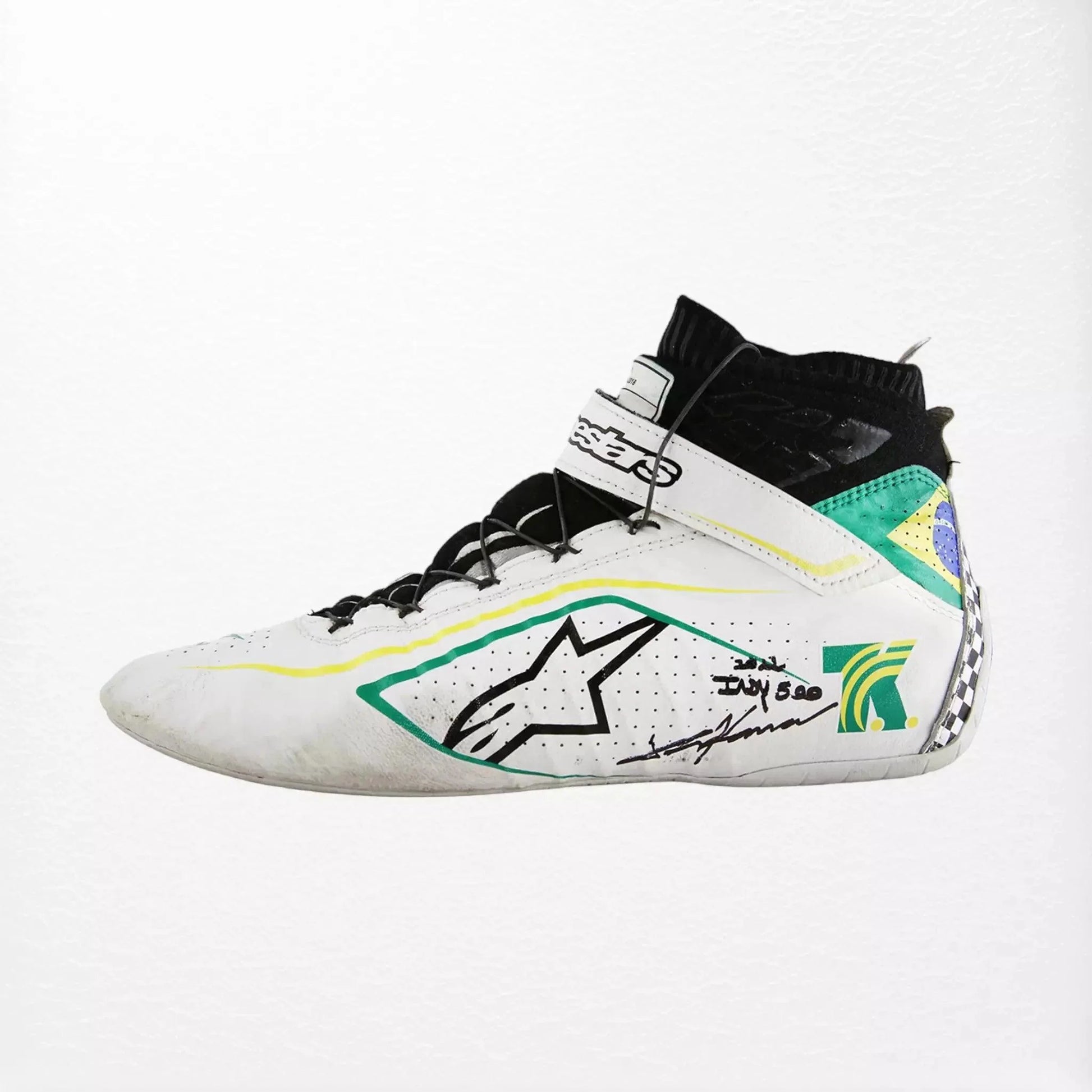 2022 Tony Kanaan Indy 500 Chip Ganassi Racing IndyCar Boots - Dash Racegear