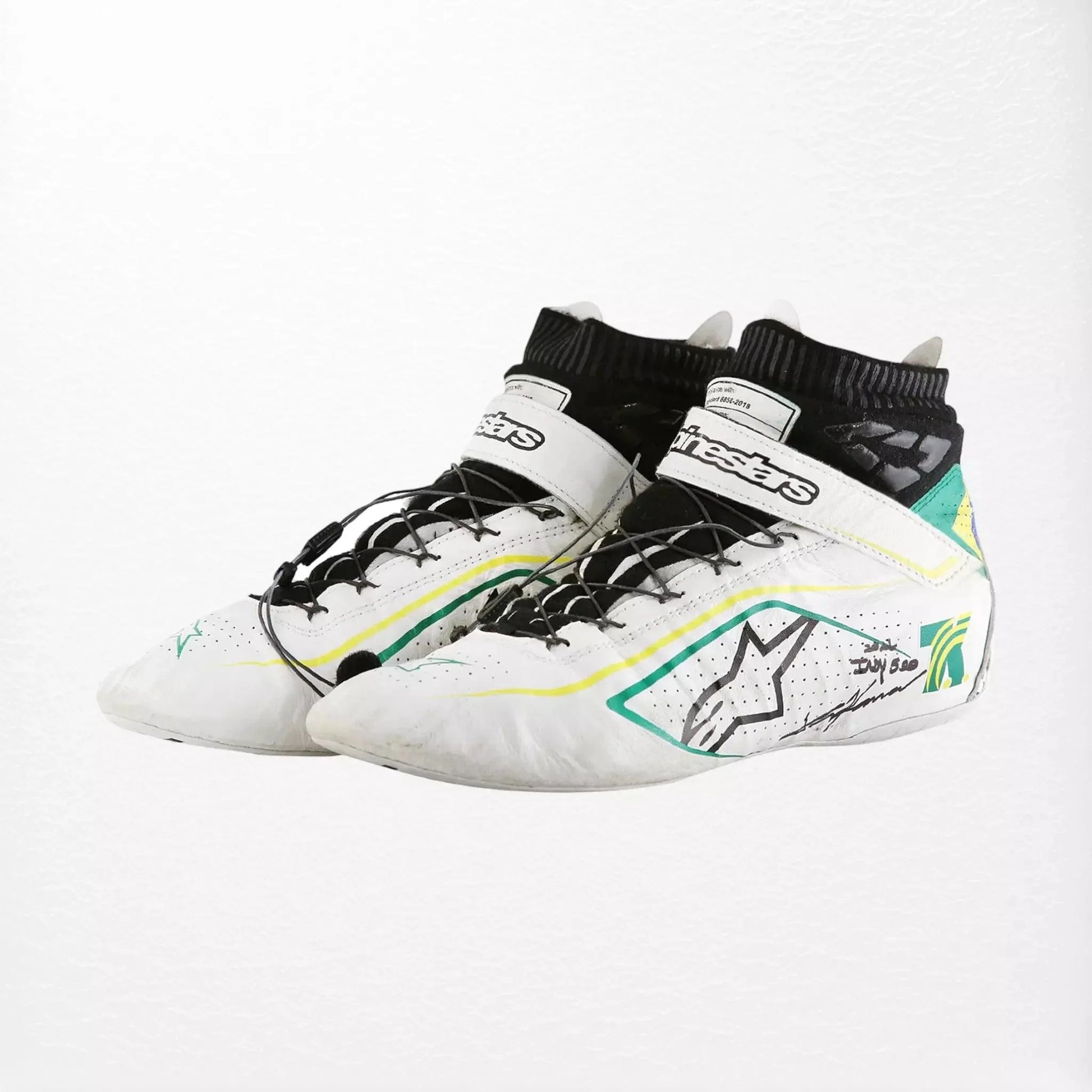 2022 Tony Kanaan Indy 500 Chip Ganassi Racing IndyCar Boots - Dash Racegear