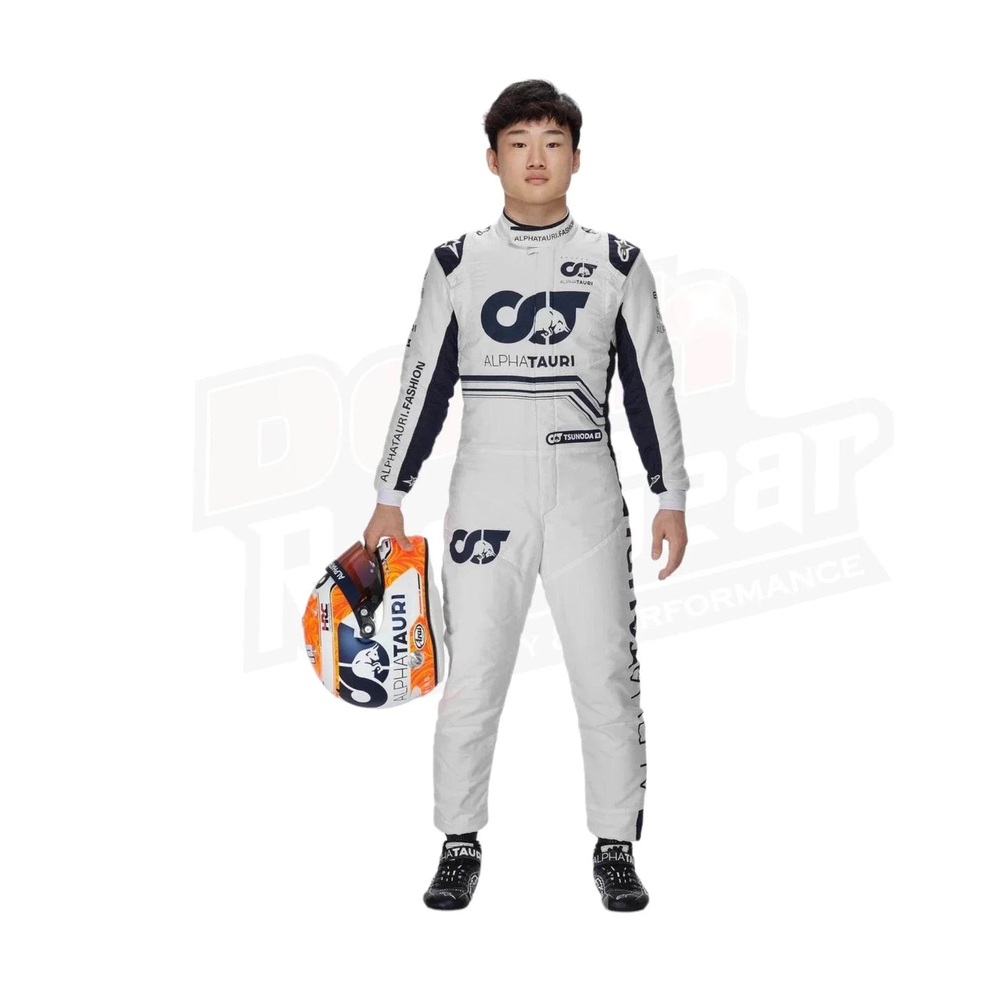 2022 Yuki Tsunoda Scuderia AlphaTauri F1 Race Suit KIDS - Dash Racegear