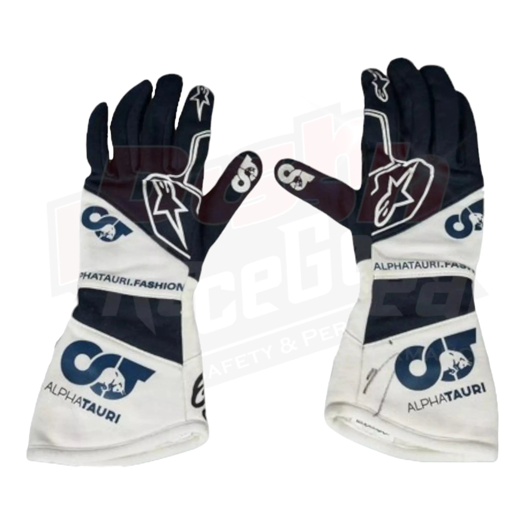 2022 Yuki Tsunoda Scuderia AlphaTauri F1 Race gloves