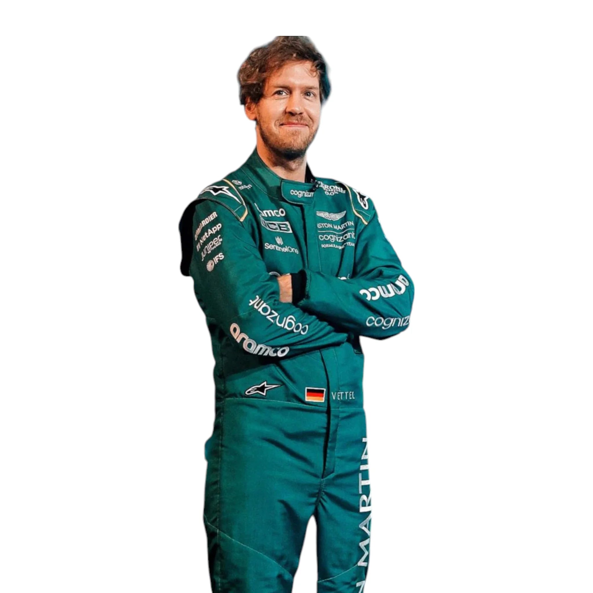 2022 SEBSATIN VETTLE ASTON MARTIN F1 RACE SUIT - CANADIAN GP - Dash Racegear