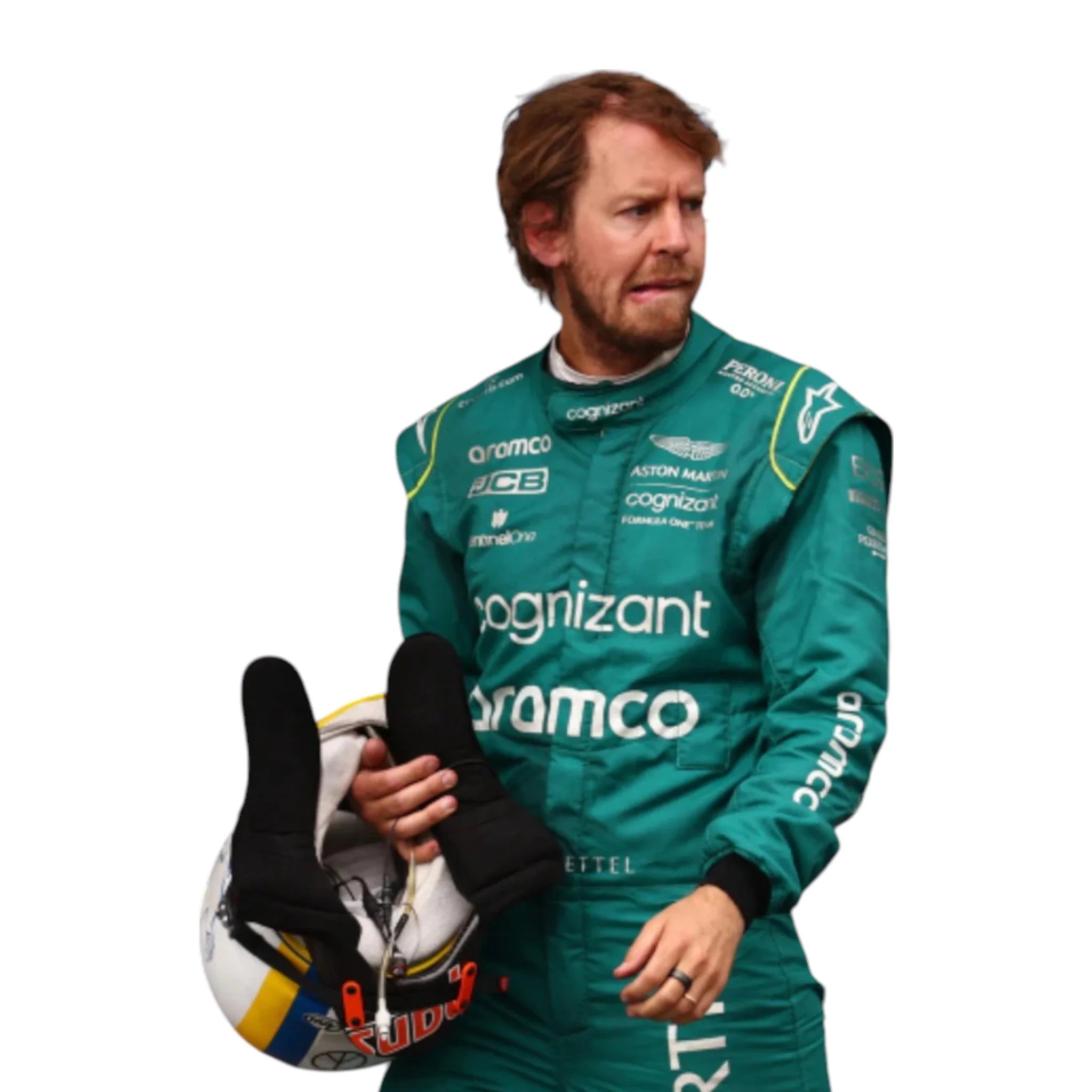 2022 SEBSATIN VETTLE ASTON MARTIN F1 RACE SUIT - CANADIAN GP - Dash Racegear