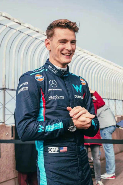 2023 Logan Sargeant Williams Racing F1 Race Suit - Dash Racegear