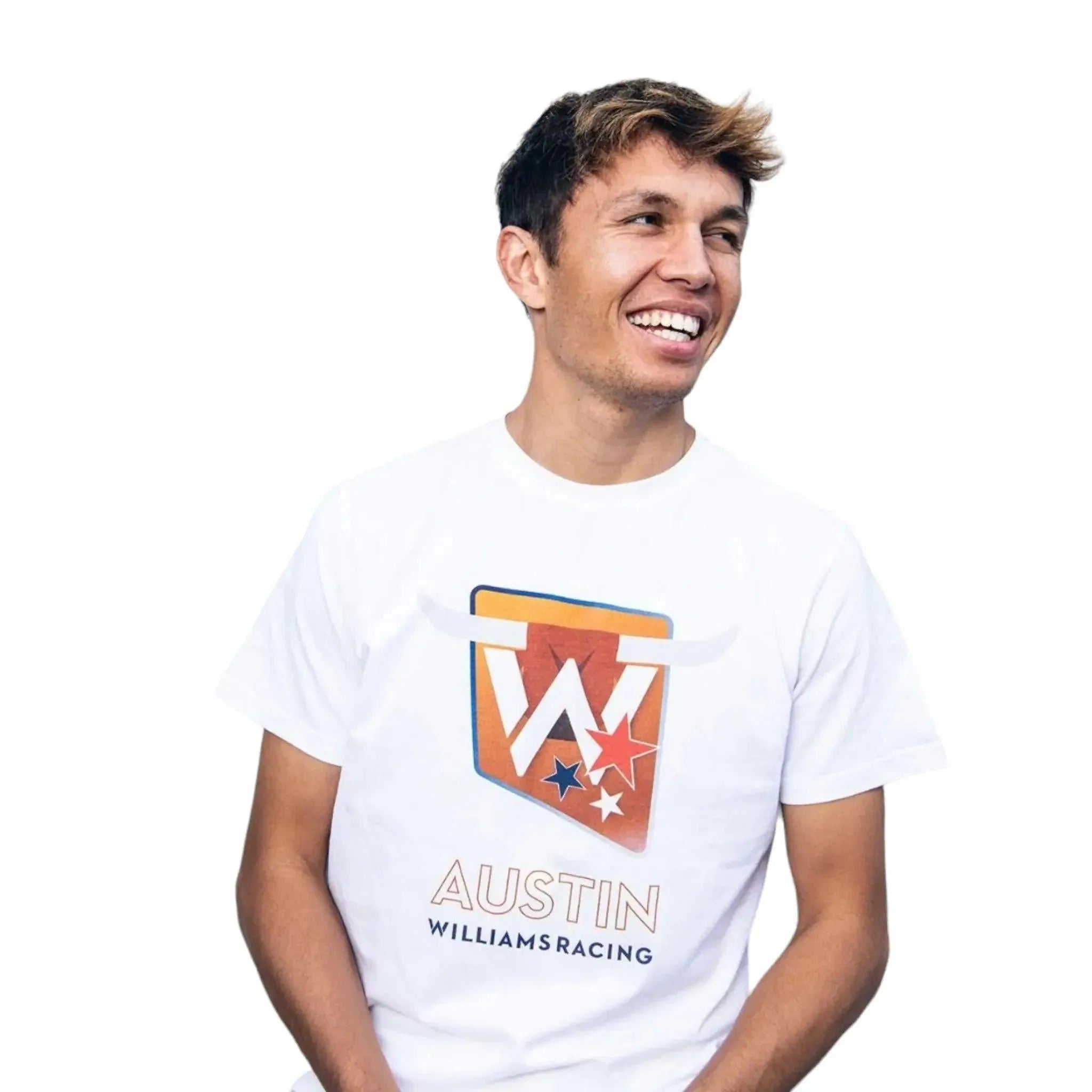 2023 Adult Austin Race T-Shirt White - Dash Racewear