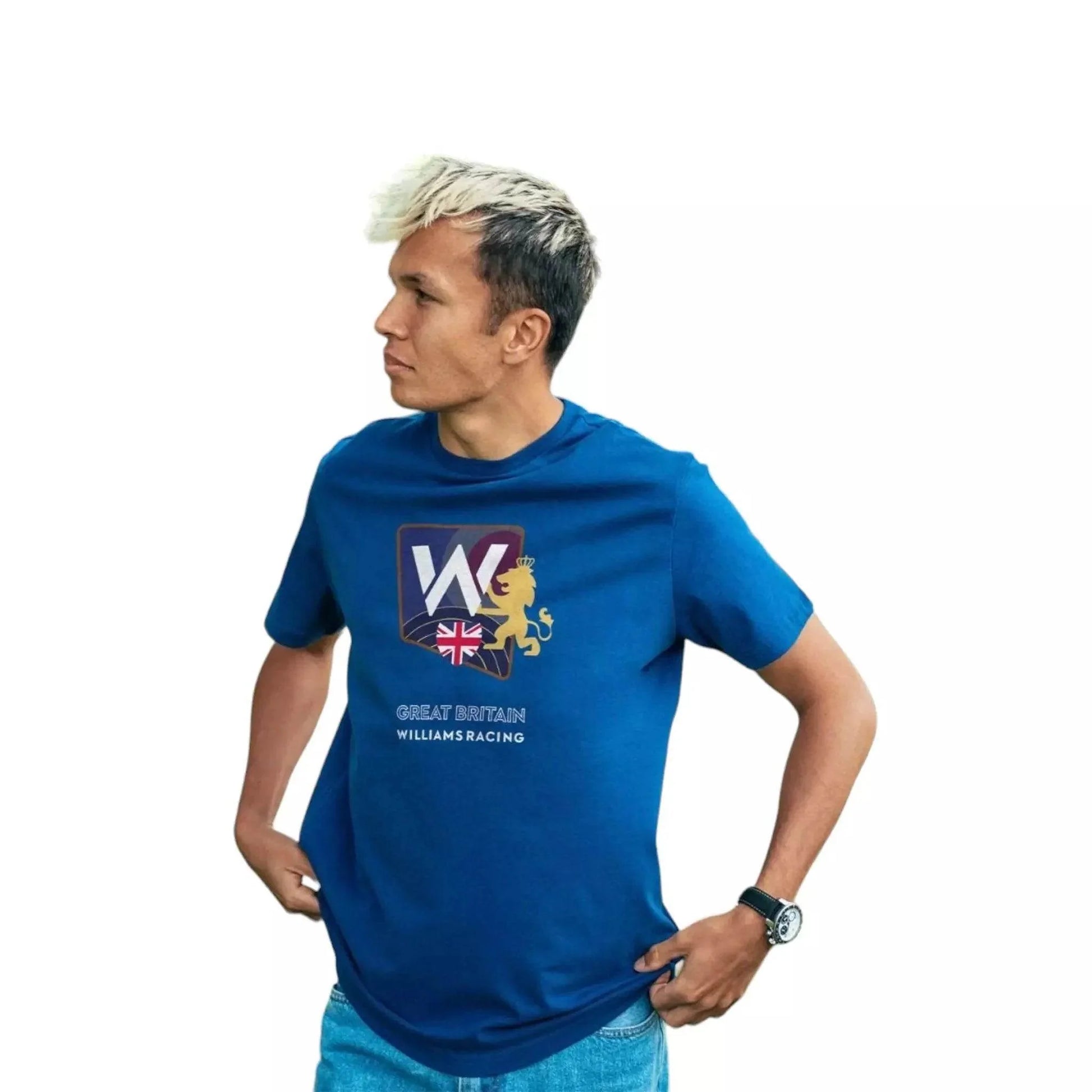 2023 Adult Great Britain Race T-Shirt Mazarine Blue - Dash Racegear