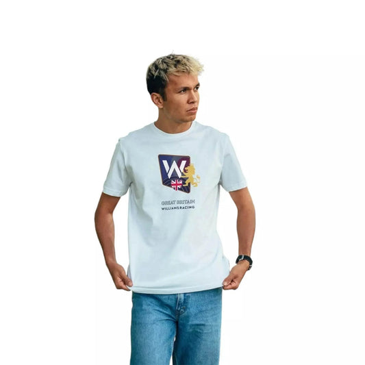 2023 Adult Great Britain Race T-Shirt White - Dash Racegear