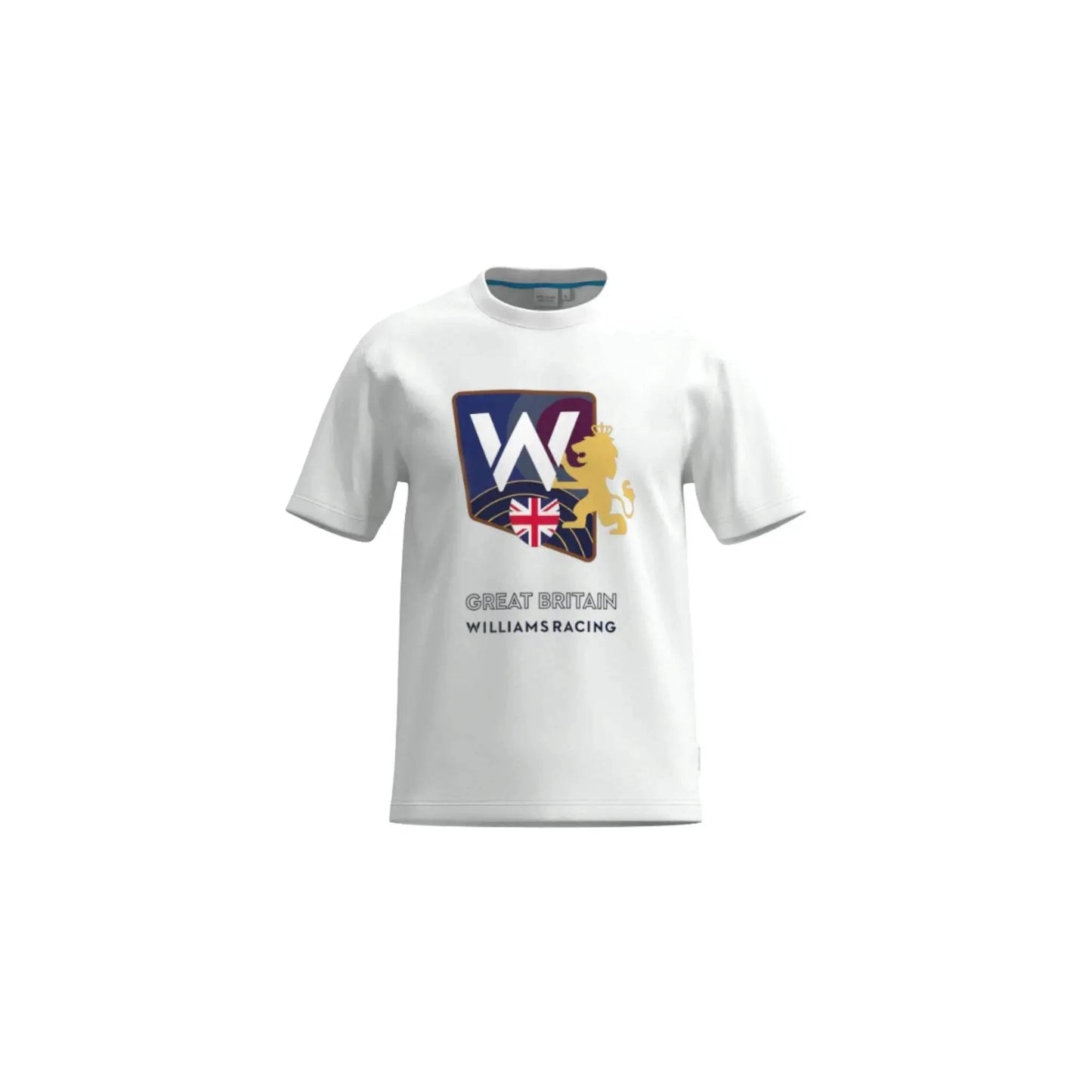 2023 Adult Great Britain Race T-Shirt White - Dash Racegear
