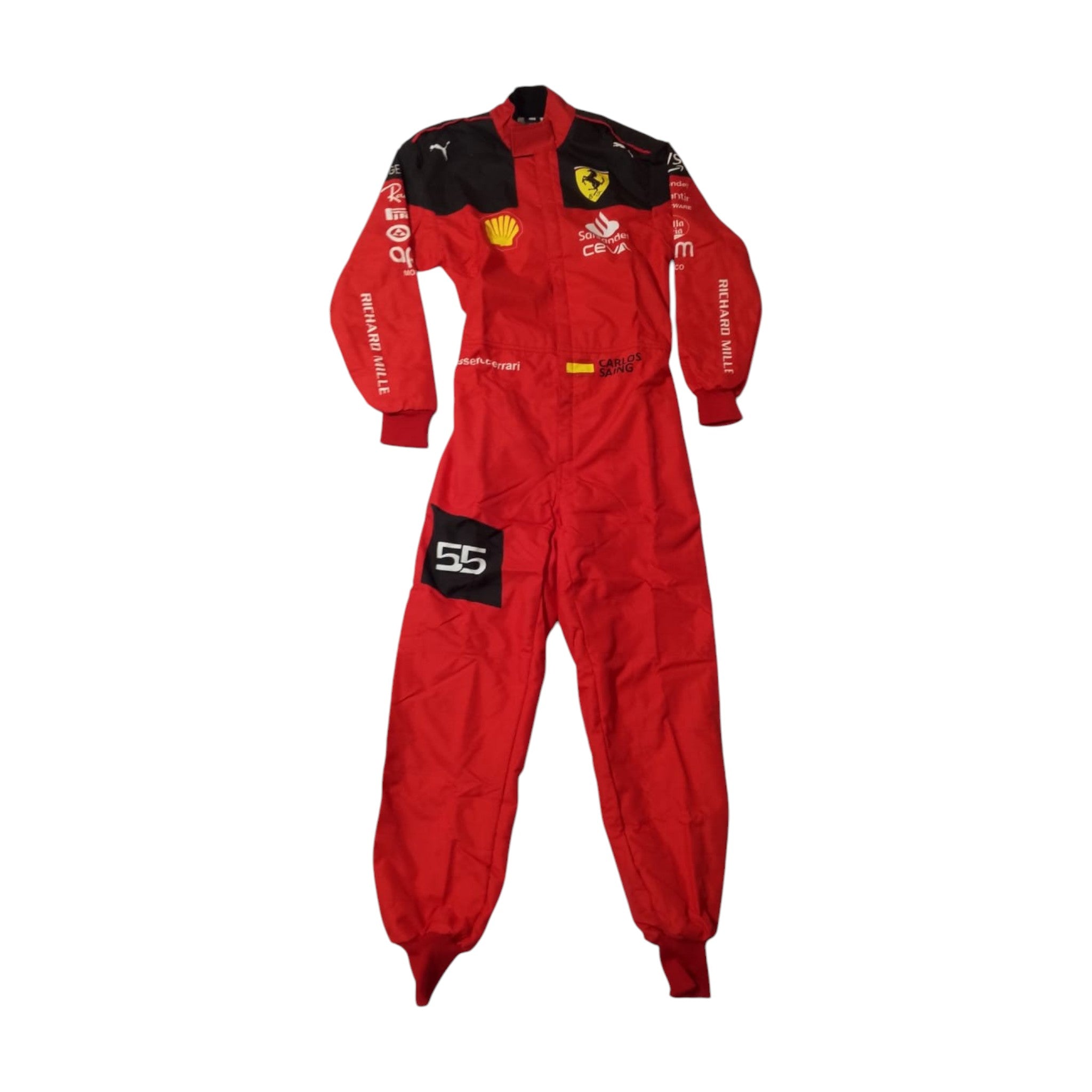 2023 Carlos Sainz Race Scuderia Ferrari F1 Race Suit - Dash Racegear