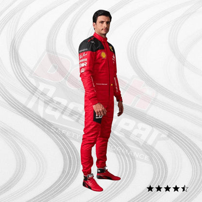 2023 Carlos Sainz Race Scuderia Ferrari F1 Race Suit - Dash Racegear
