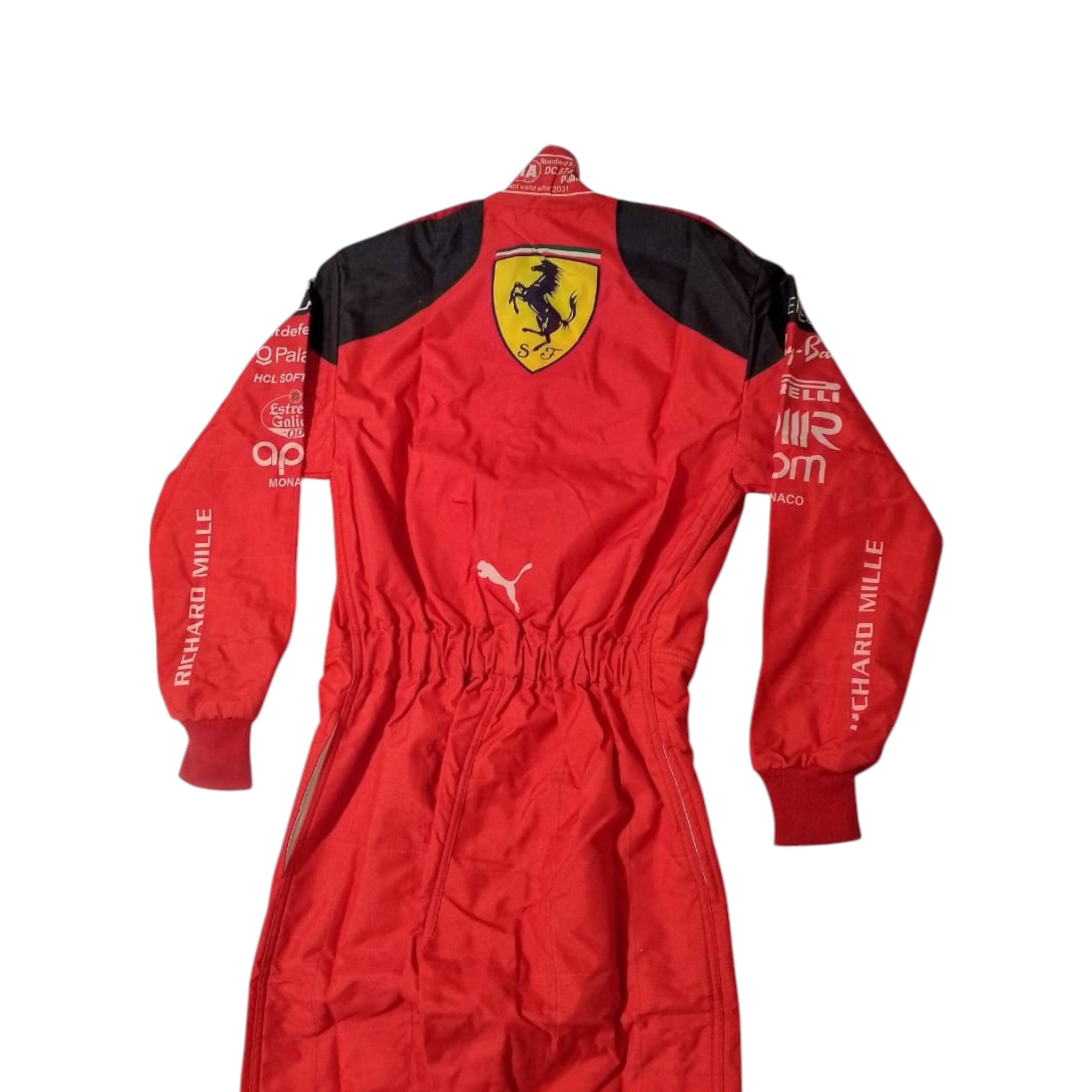 2023 Carlos Sainz Race Scuderia Ferrari F1 Race Suit - Dash Racegear