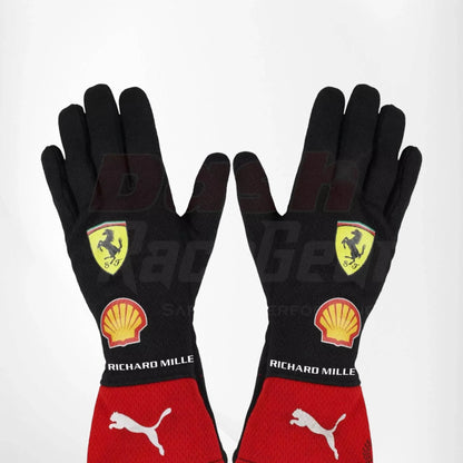 2023 Charles Leclerc Scuderia Ferrari F1 Gloves - Dash Racegear