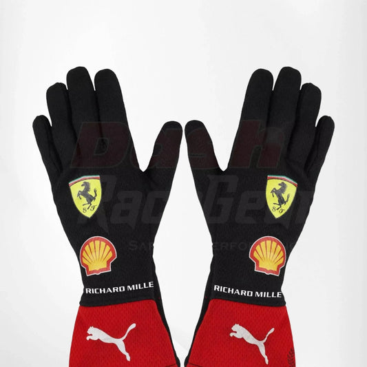 2023 Charles Leclerc Scuderia Ferrari F1 Gloves - Dash Racegear