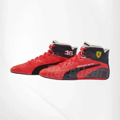 2023 Charles Leclerc Scuderia Ferrari F1 Shoes - Dash Racegear