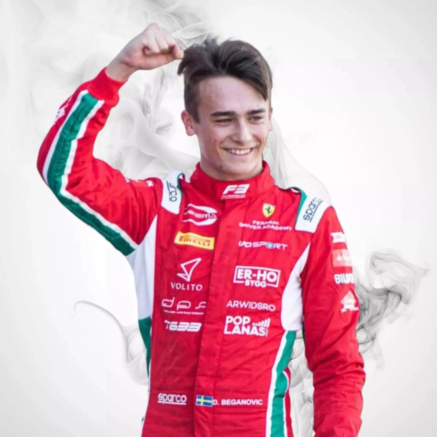 2023 Dino Beganovic PREMA Racing Suit - Dash Racegear