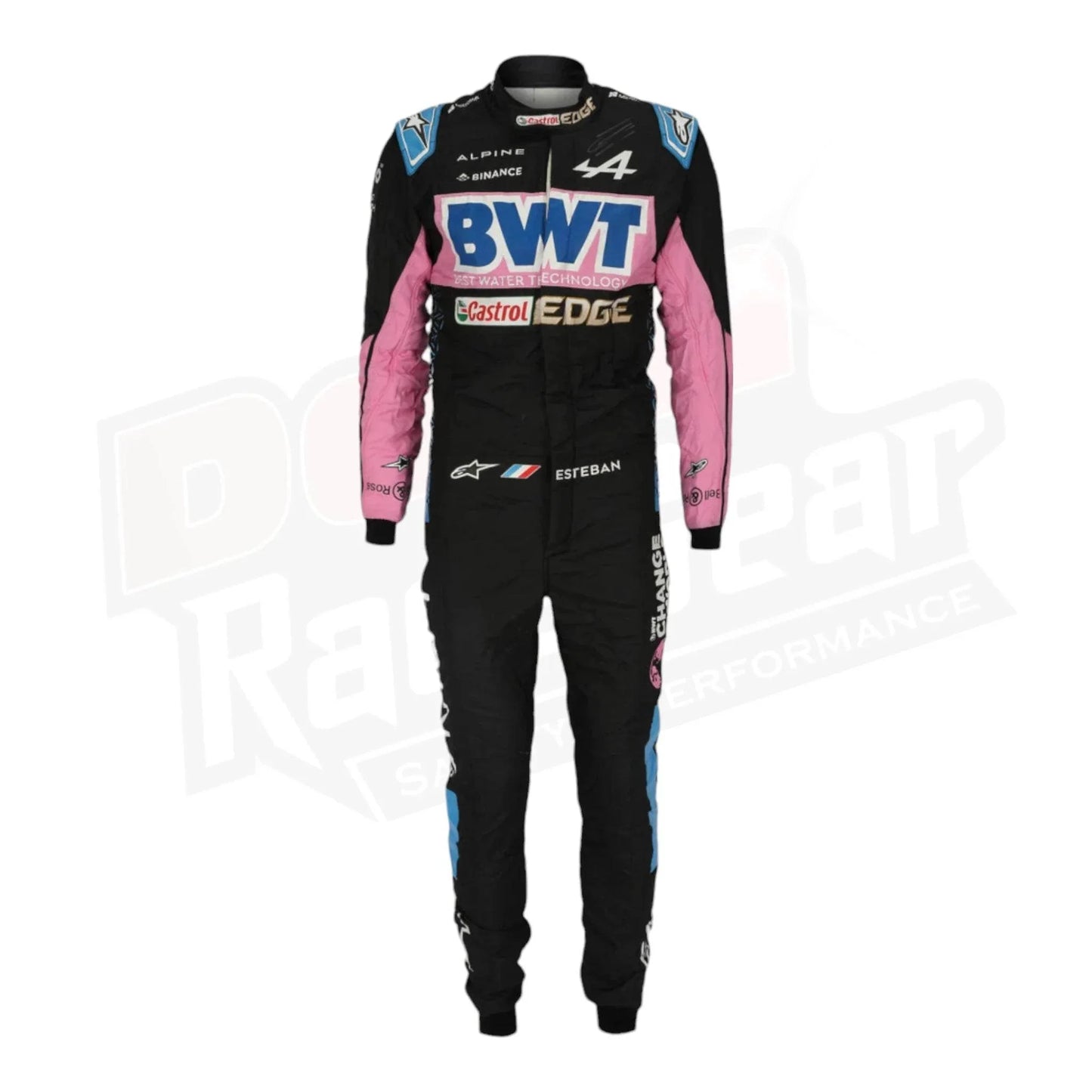 2023 Esteban Ocon BWT Alpine F1 Team Race Suit - Singapore GP - Dash Racegear
