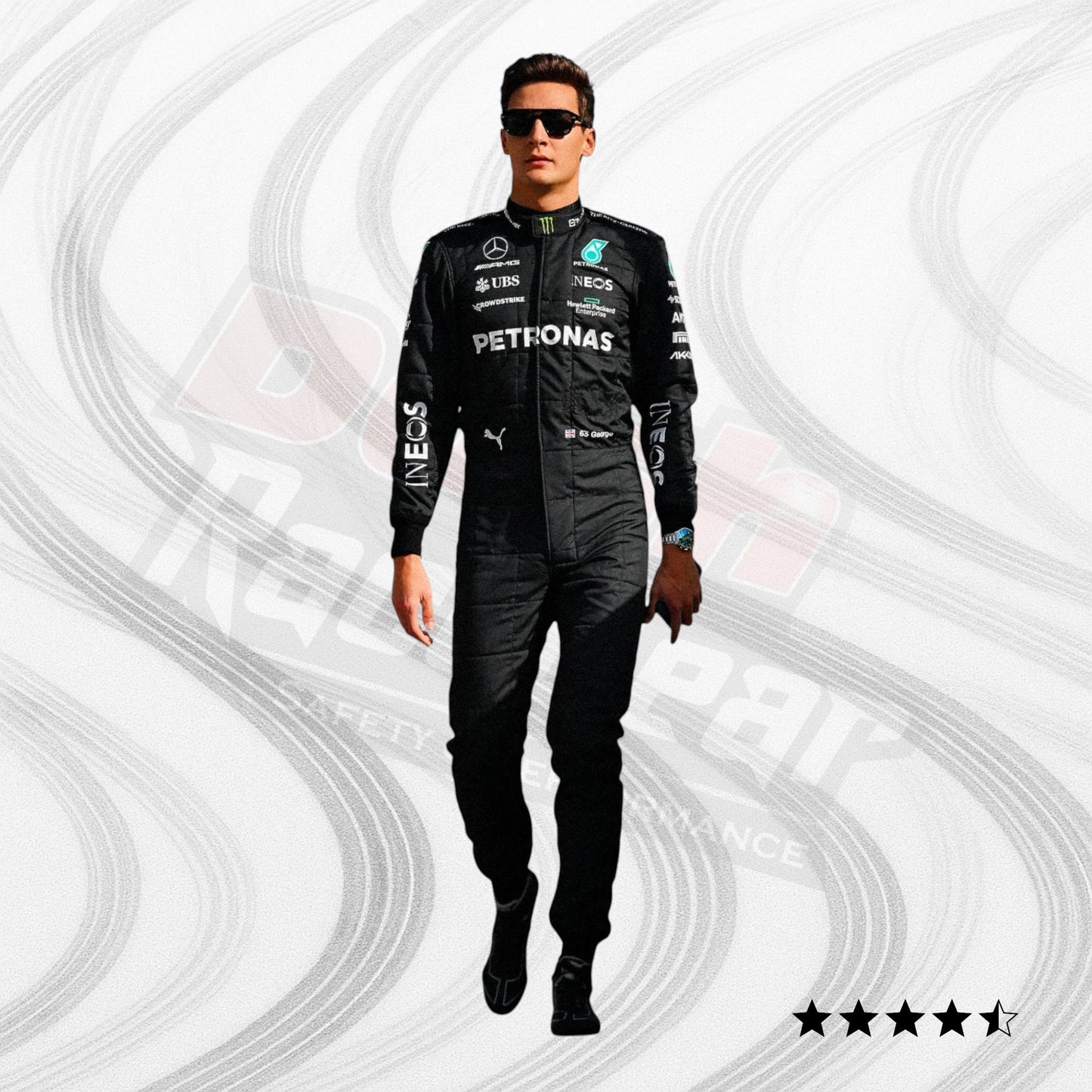 2023 George Russell Mercedes AMG F1 Race Suit