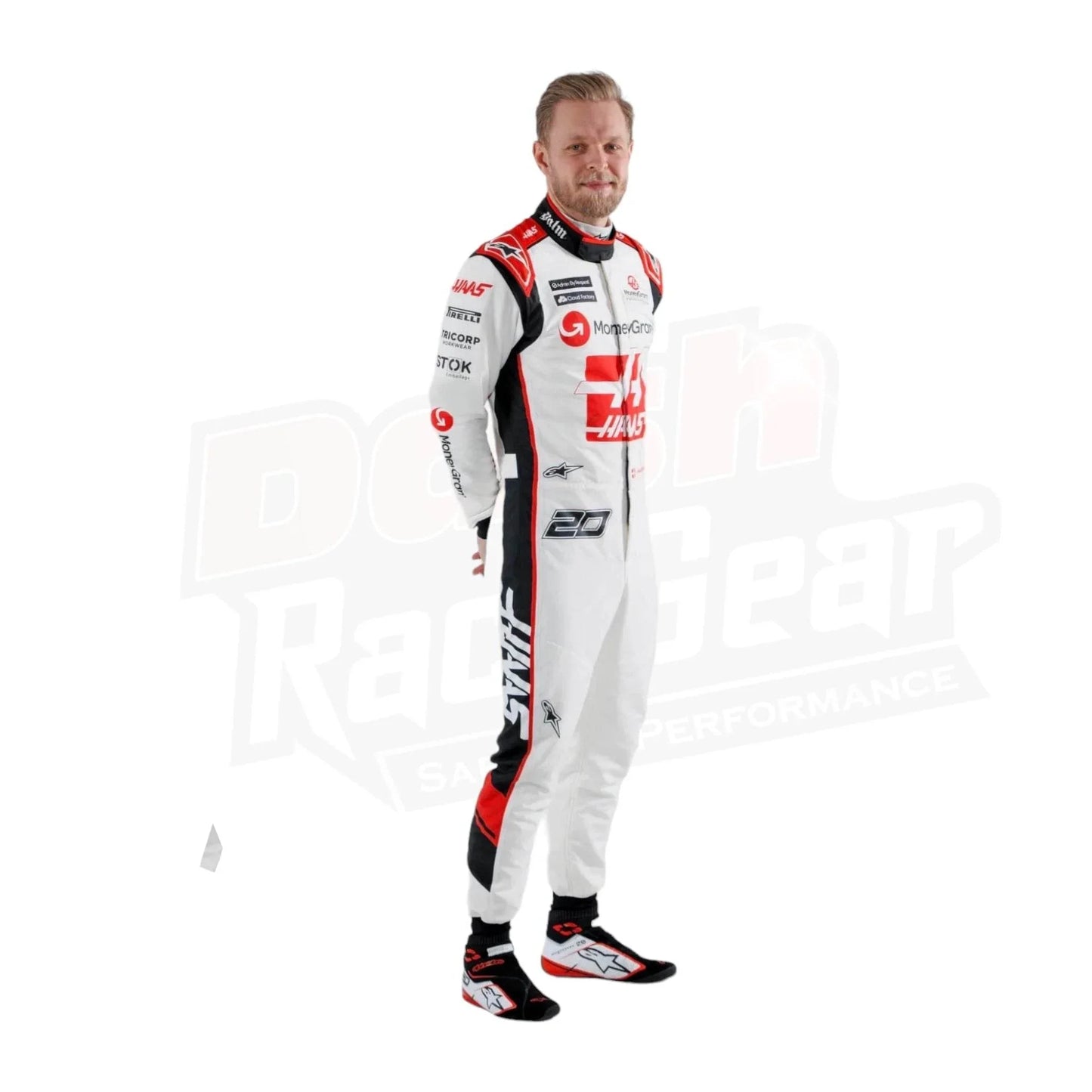 Kevin Magnussen Race Suit F1 Haas Team 2023 - Dash Racegear
